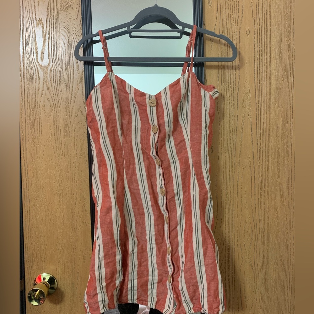 STRIPED DRESS - URBAN OUTFITTERS